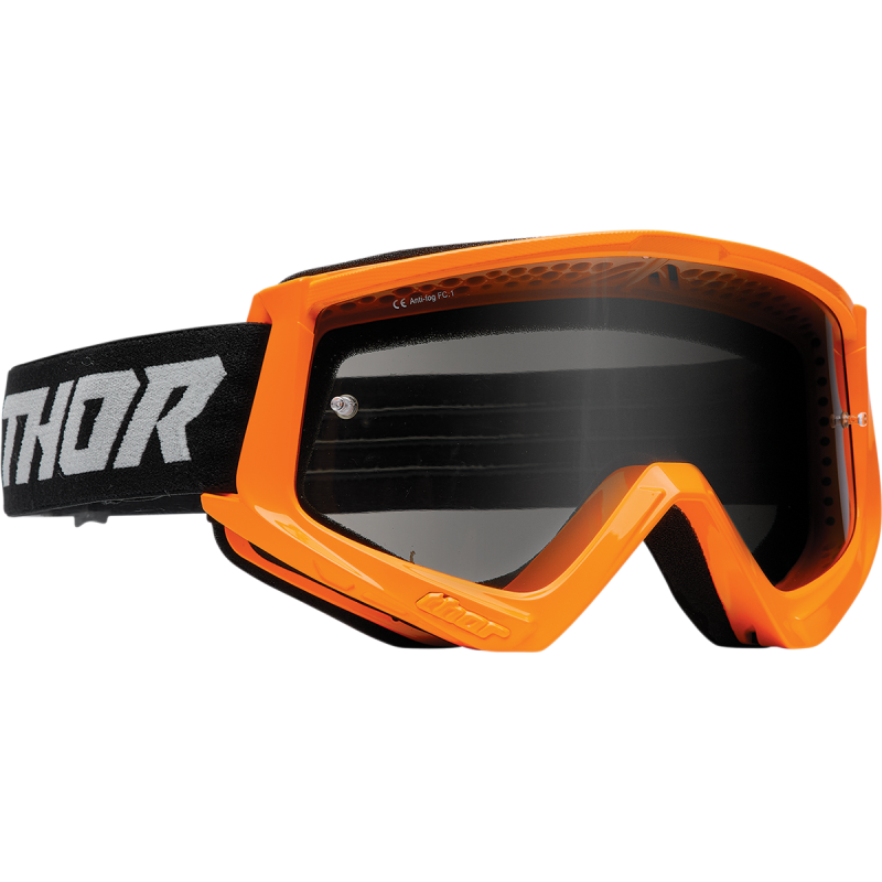 Thor Combat Racer Sand Goggles - Flo Orange/Gray