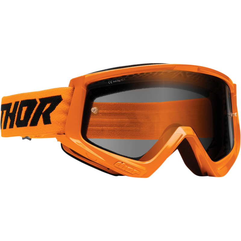 Thor Combat Racer Sand Goggles - Flo Orange/Black