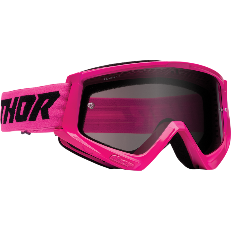 Thor Combat Racer Sand Goggles - Flo Pink/Black