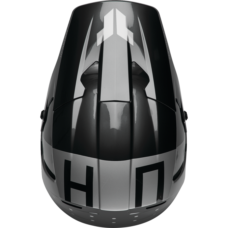 THOR Reflex Sport Composite Helmet, Rogue - Charcoal/Silver, Size XL