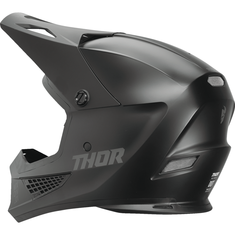 THOR Sector 2 Blackout Helmet - Blackout - Size M