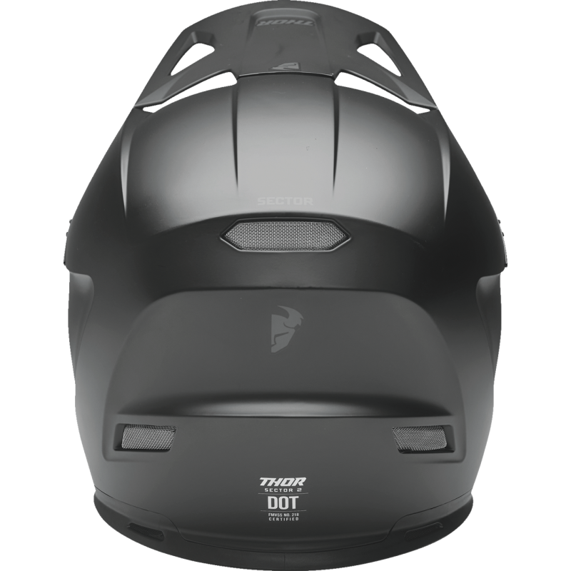 THOR Sector 2 Blackout Helmet - Blackout - Size XL