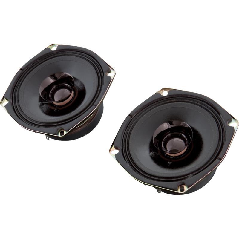 Show Chrome 4 1/2" 1-Way Midrange Speakers for Honda GL1800
