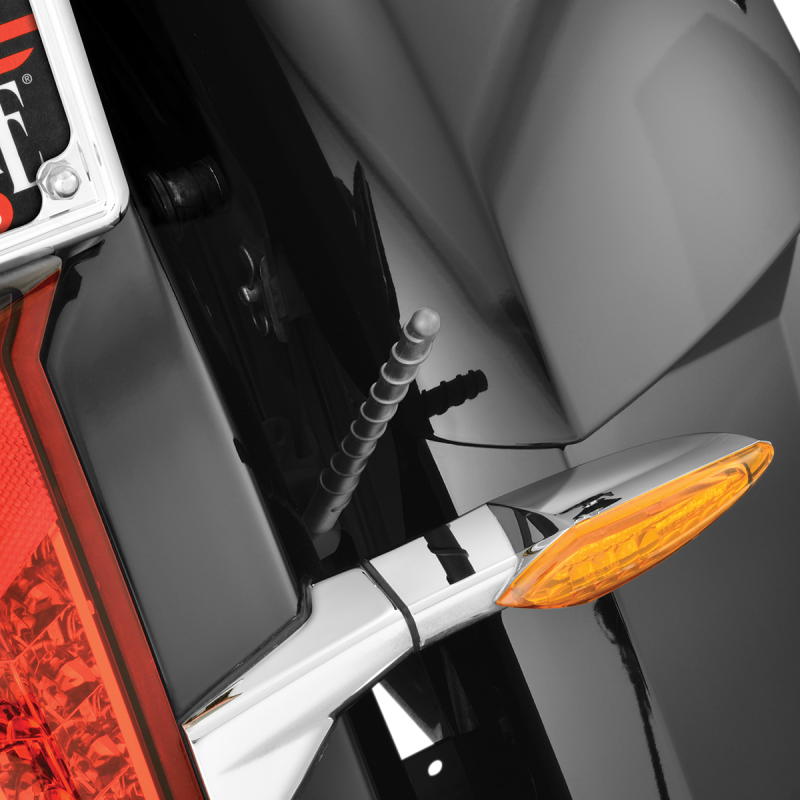 Show Chrome Short Spiral Antenna