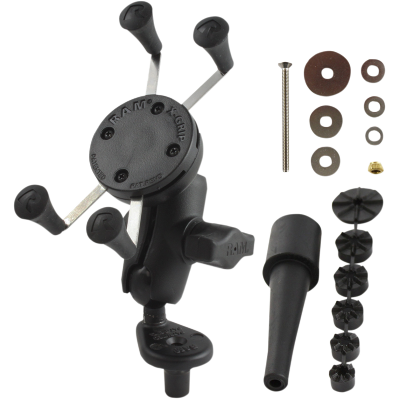 X-Grip Fork Stem Mount with Short Double-Socket Arm