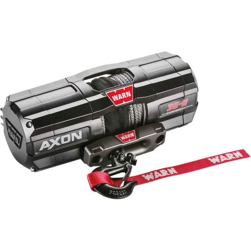 AXON 35-S winch with 50' x 7/32" synthetic rope