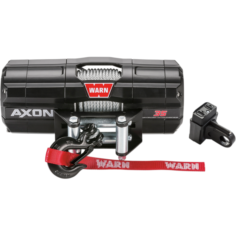 AXON 35 winch with 50' x 7/32" wire rope