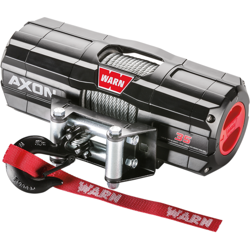 AXON 35 winch with 50' x 7/32" wire rope