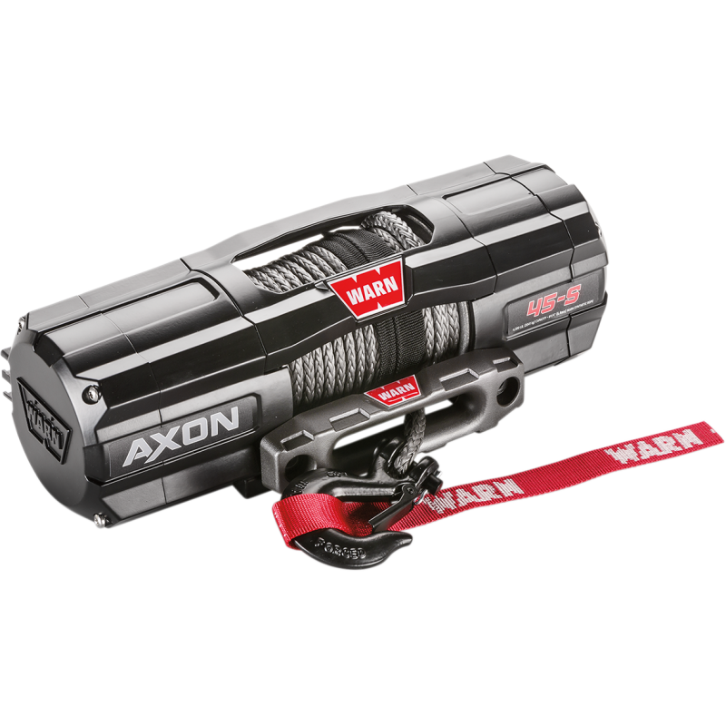 AXON 45-S winch with 50' x 1/4" synthetic rope