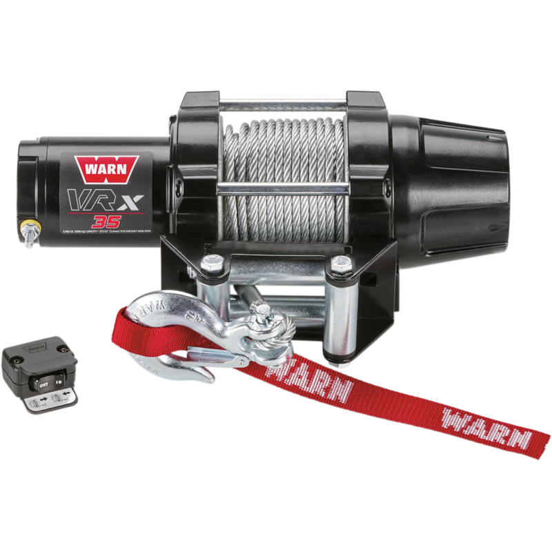 VRX 35 winch with 50' x 7/32" wire rope