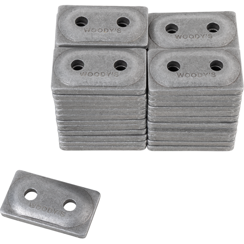 Woody's Double Digger 5/16" Aluminum Support Plates