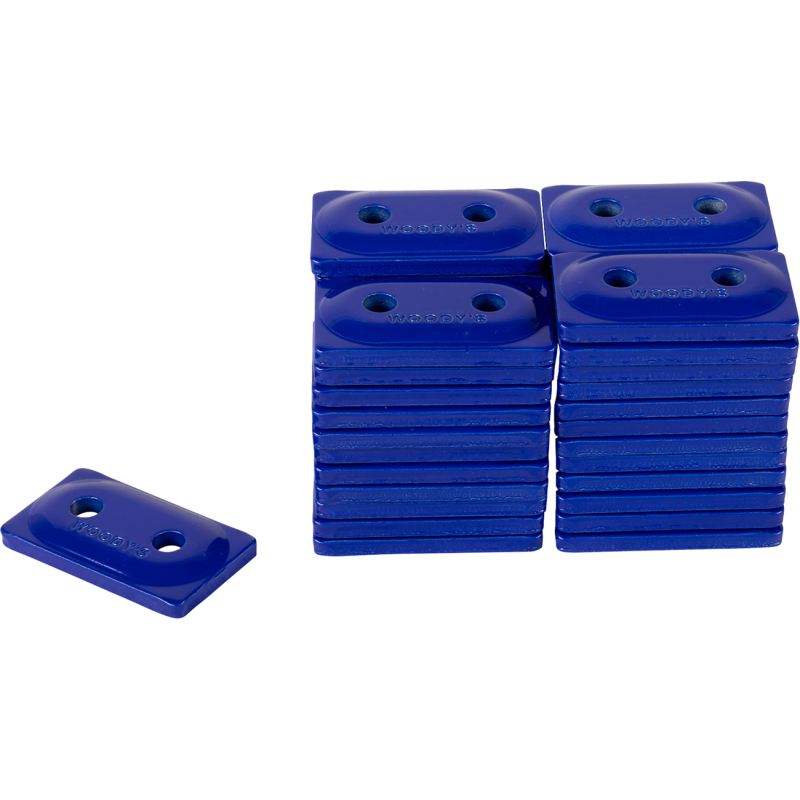 Double Digger® Aluminum Support Plate, Dark Blue, 48 Pkg