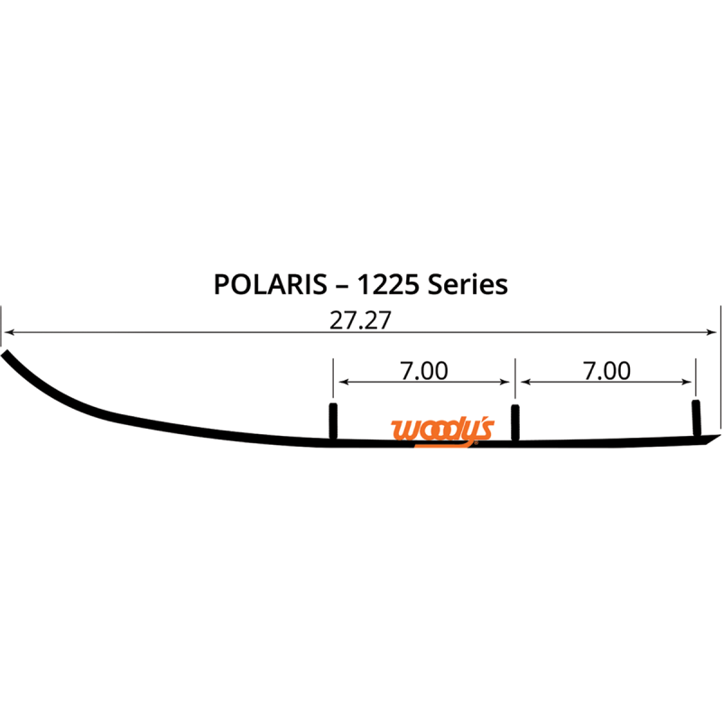 Extender III Runner for Polaris All steel and composite skis 88-06