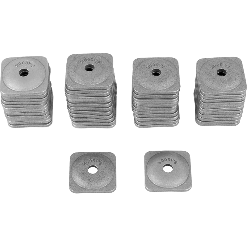 Square Grand Digger Support Plates - Natural, 48 Pack