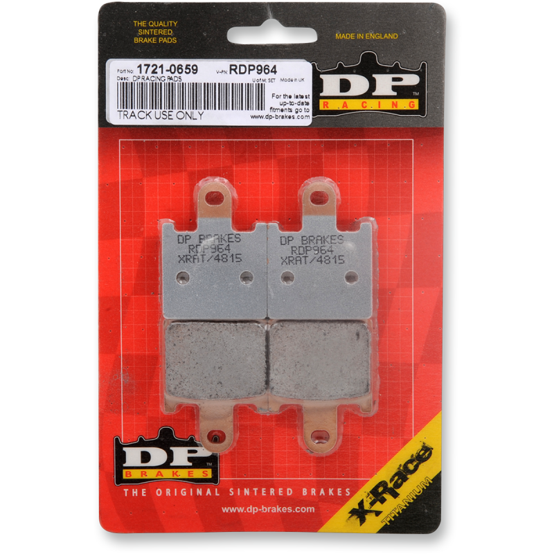DP Brakes RDP Race Front Brake Pads DP964