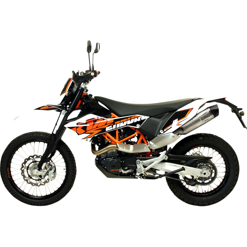 LV ONE EVO Stainless steel Slip-On for KTM 690 Enduro/R/R SMC 08-11