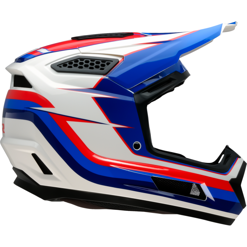 Z1R Dirtmaxx Helmet, Vortex, Red/White/Blue, XL
