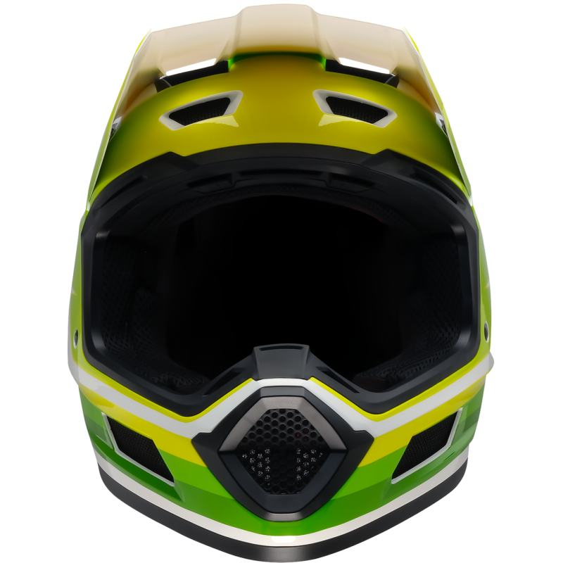 Z1R Dirtmaxx Helmet, Vortex, White/Green, XL