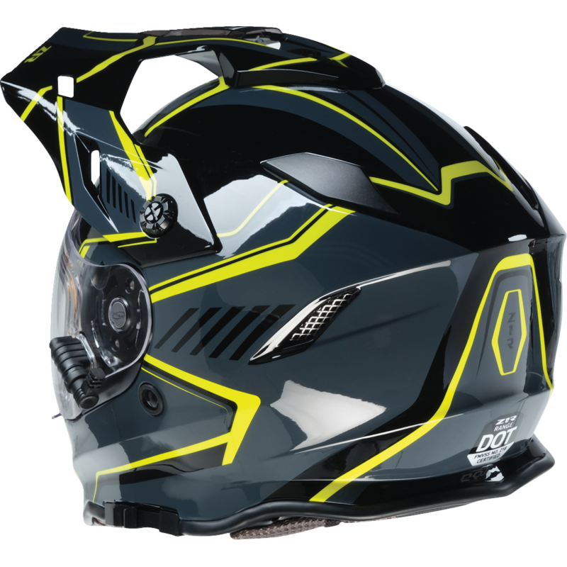 Z1R Range 2.0 Rotor Helmet, Black/Hi-Viz, S