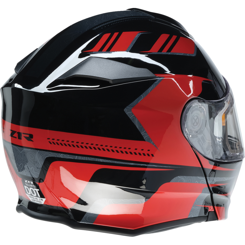 Z1R Solaris 2.0 First Tracks Helmet, Black/Red, S