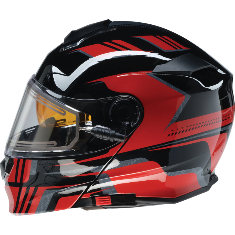 Z1R Solaris 2.0 First Tracks Helmet, Black/Red, M