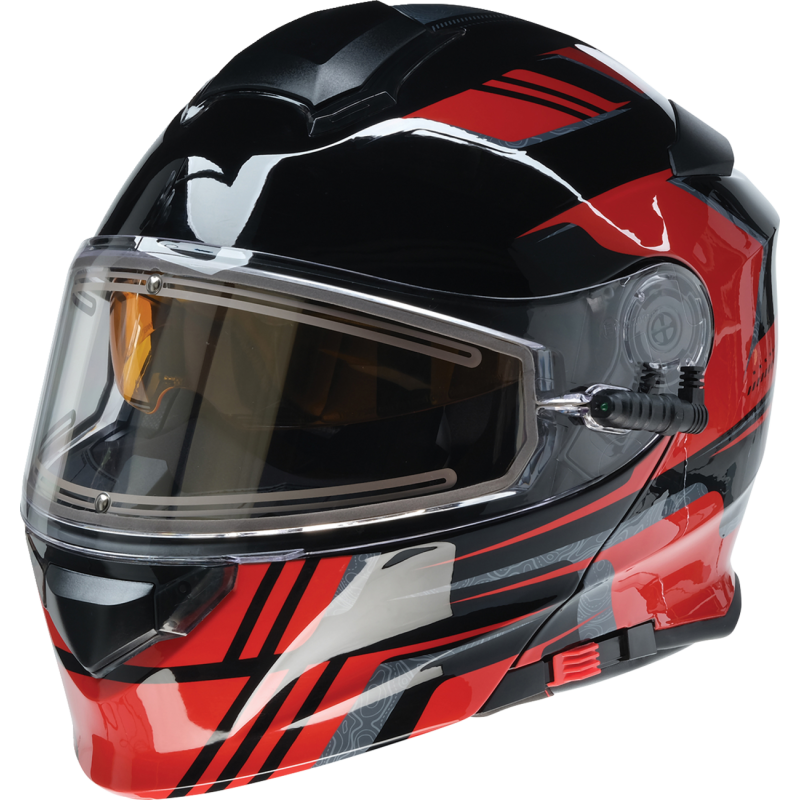 Z1R Solaris 2.0 First Tracks Helmet, Black/Red, XL