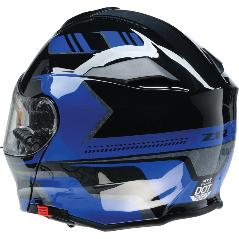 Z1R Solaris 2.0 First Tracks Helmet, Black/Blue, S