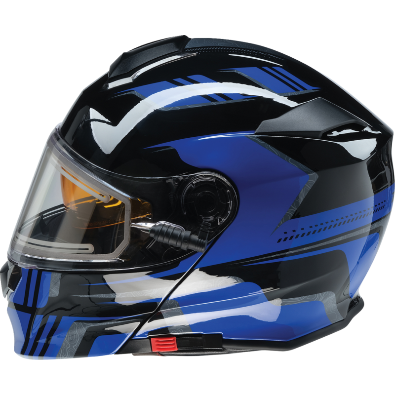 Z1R Solaris 2.0 First Tracks Helmet, Black/Blue, M