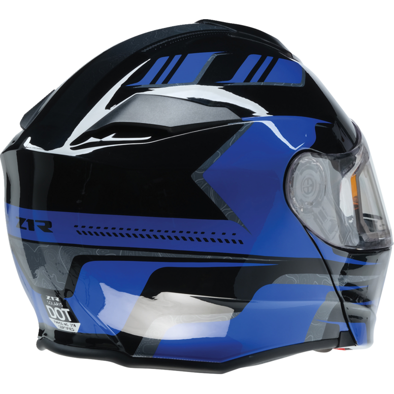 Z1R Solaris 2.0 First Tracks Helmet, Black/Blue, L