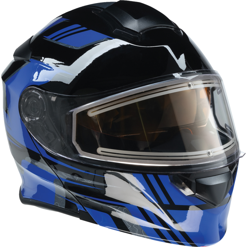 Z1R Solaris 2.0 First Tracks Helmet, Black/Blue, XL