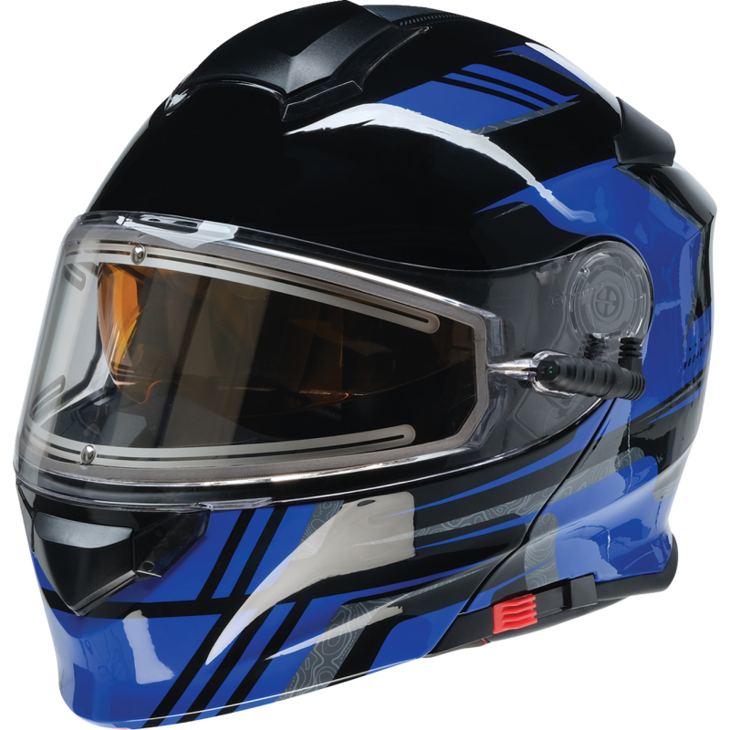 Z1R Solaris 2.0 First Tracks Helmet, Black/Blue, 2X