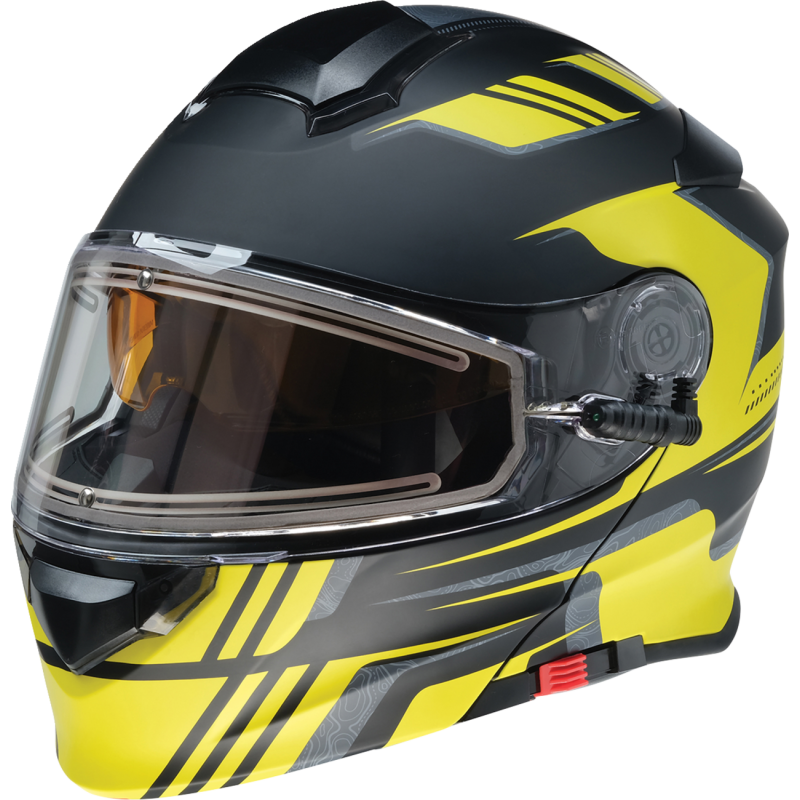 Z1R Solaris 2.0 First Tracks Helmet, Black/Hi-Viz, M