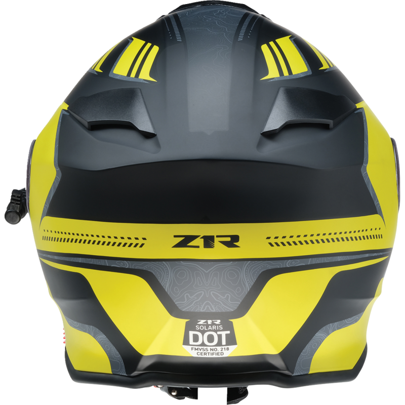 Z1R Solaris 2.0 First Tracks Helmet, Black/Hi-Viz, M