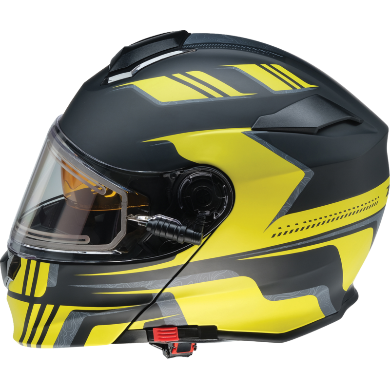 Z1R Solaris 2.0 First Tracks Helmet, Black/Hi-Viz, 2X