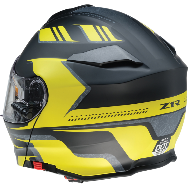 Z1R Solaris 2.0 First Tracks Helmet, Black/Hi-Viz, 2X
