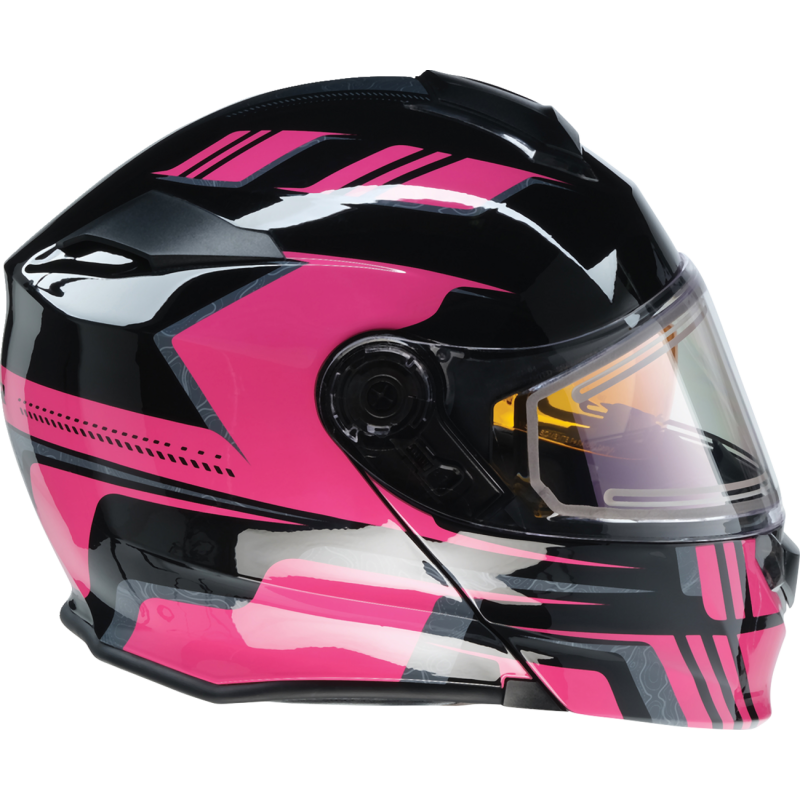 Z1R Solaris 2.0 First Tracks Helmet, Black/Pink, M