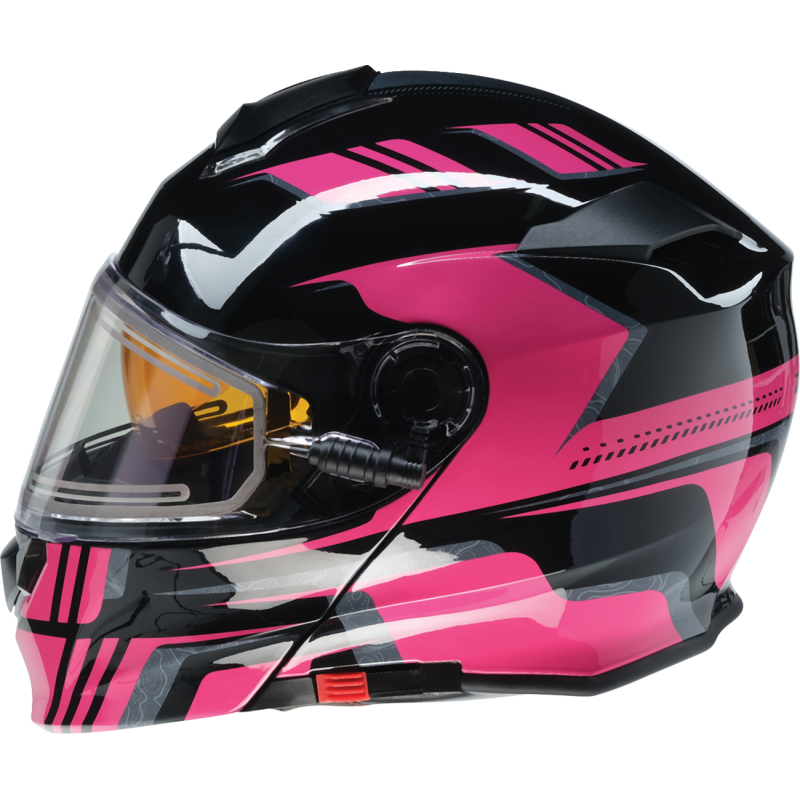 Z1R Solaris 2.0 First Tracks Helmet, Black/Pink, M