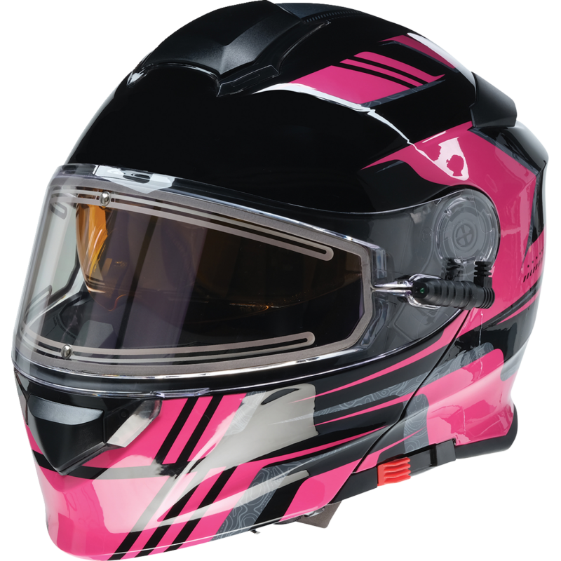 Z1R Solaris 2.0 First Tracks Helmet, Black/Pink, L
