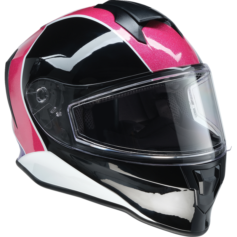 Youth Warrant Snow 2.0 Helmet, Fresh Powder Pink/Purple, Size S