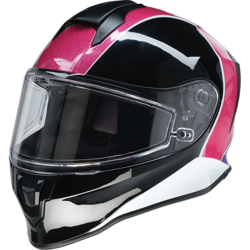 Youth Warrant Snow 2.0 Helmet, Fresh Powder Pink/Purple, Size L