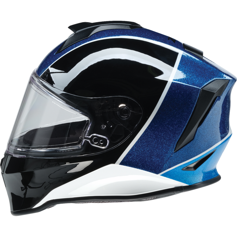 Youth Warrant Snow 2.0 Helmet, Fresh Powder Purple/Black, Size M