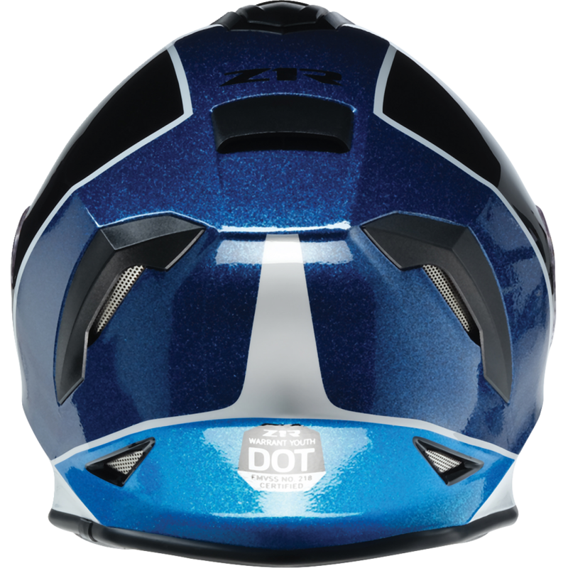 Youth Warrant Snow 2.0 Helmet, Fresh Powder Purple/Black, Size M