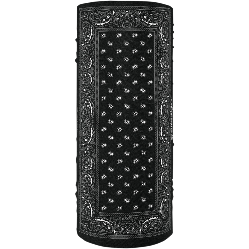 Polyester Motley Tube - Black paisley