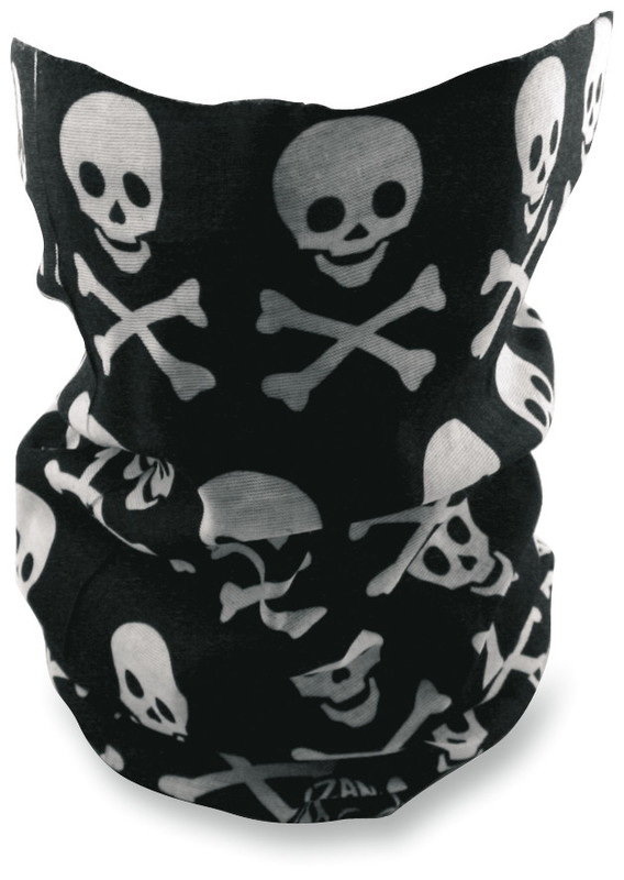 Polyester Motley Tube - Skull and crossbones