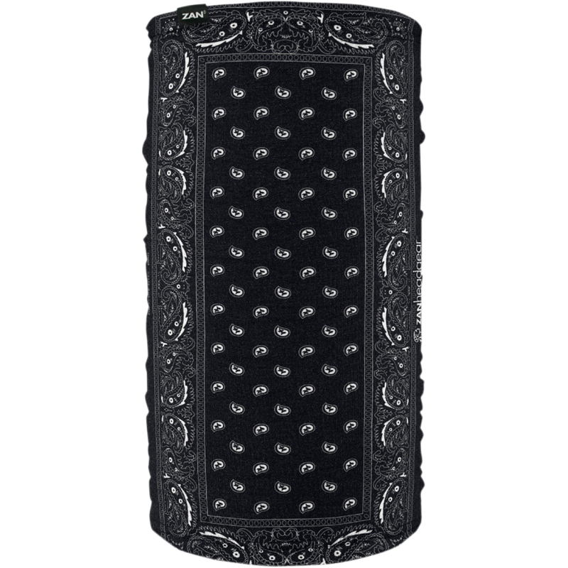 Fleece-Lined Motley Tube - Black paisley