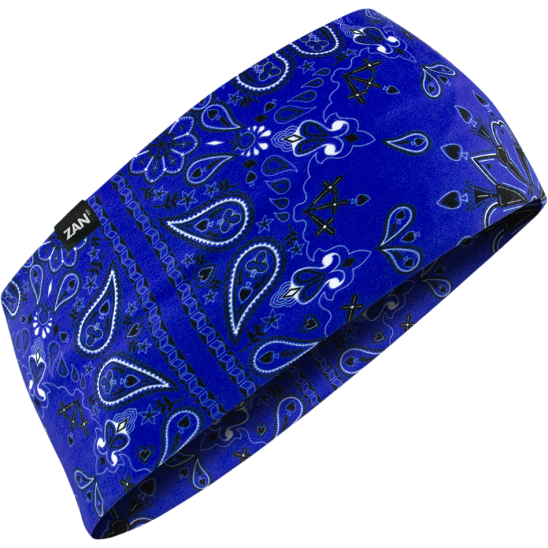 SportFlex Headband - Navy paisley