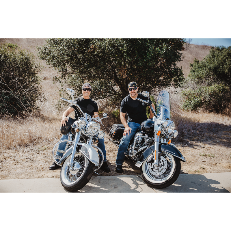 Flydanna Headwrap - Classic bandanna orange/black