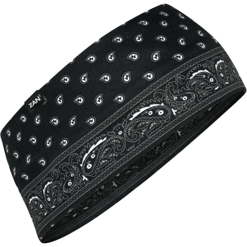 SportFlex Headband - Black paisley
