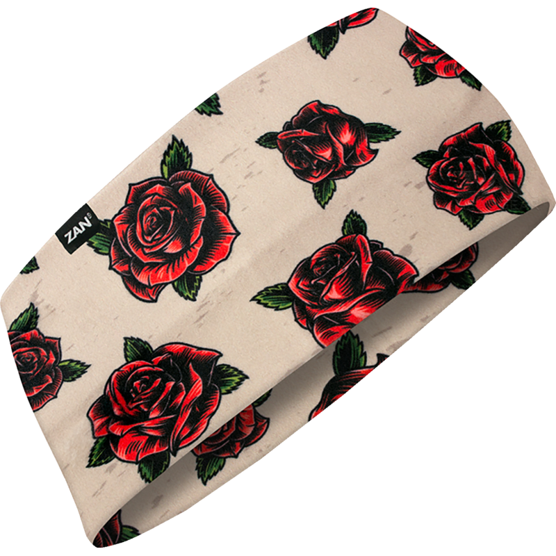SportFlex Headband - Tattoo roses