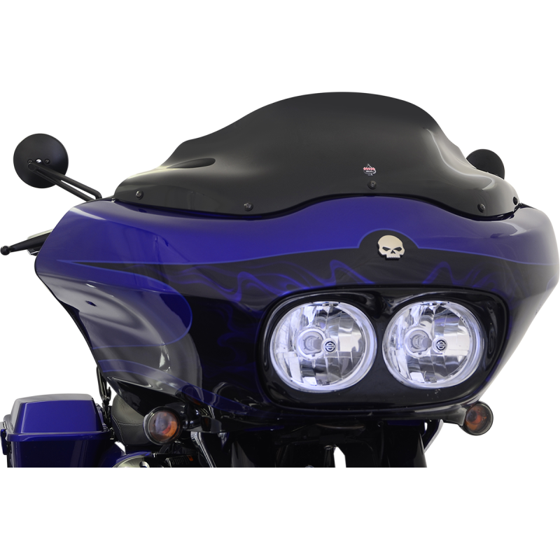 Sport Flare Windshield - 8" black